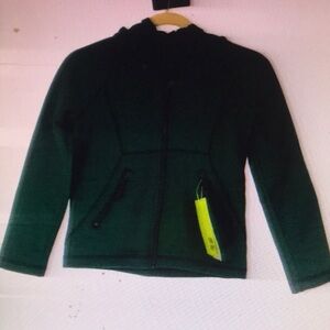 Green Hooded Jacket